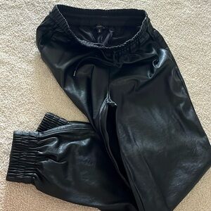 Dynamite vegan leather jogger